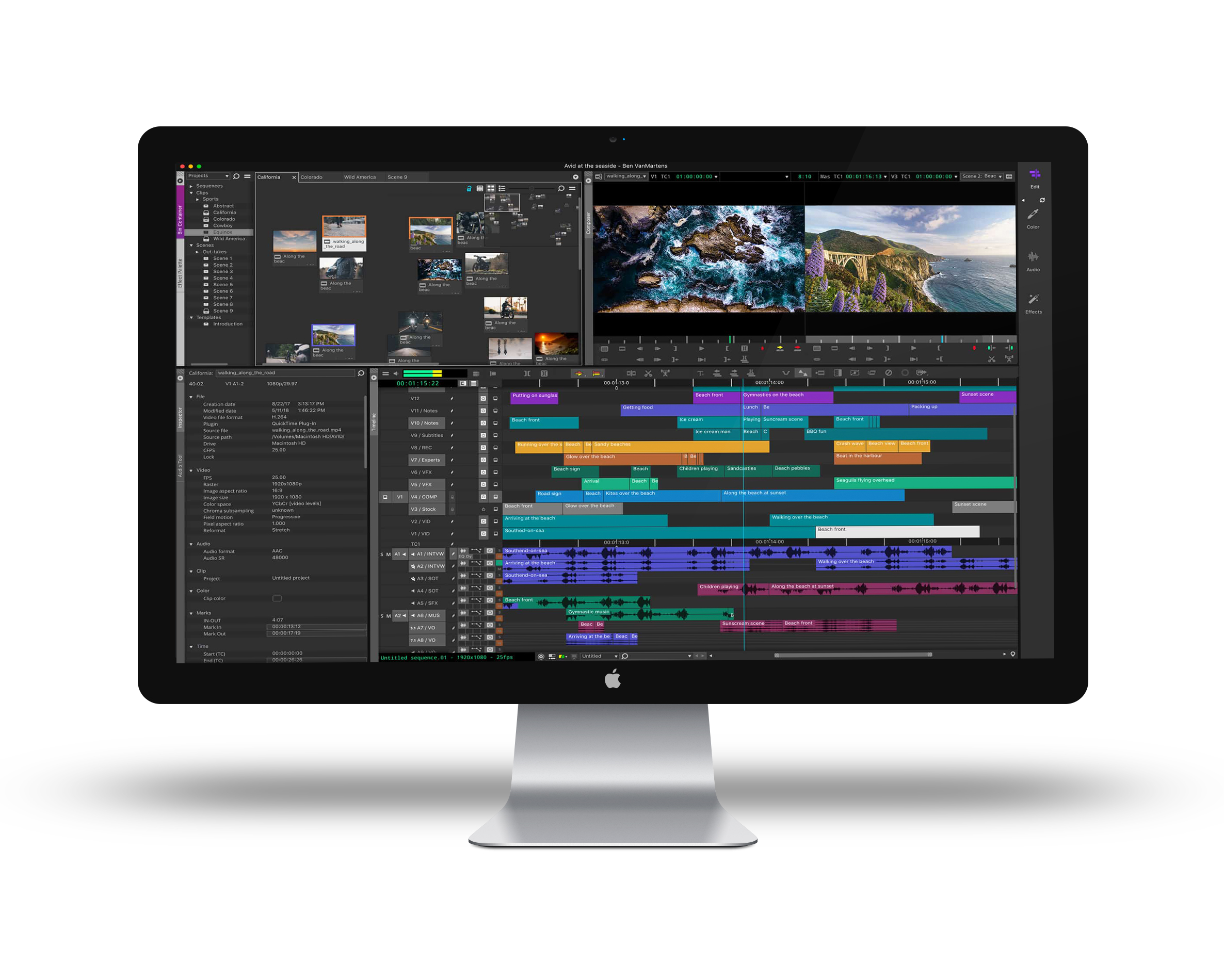 NEXISファイルマネジメント MediaCentral|Editorial Management